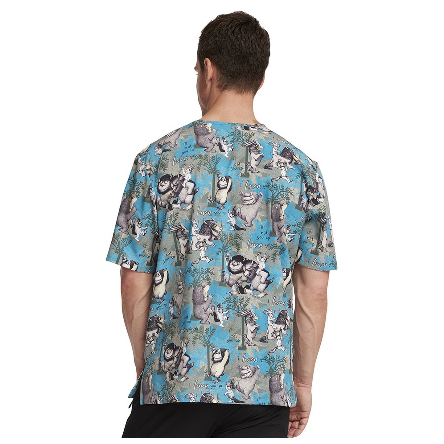 TF606 Tooniforms Haut Imprimer Unisexe avec 2 Poches par Cherokee Uniforms - Wild Rumpus