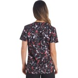 DK876 Dickies Haut Ajusté Imprimer - Drizzle Daze