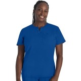 DK681 EDS NXT Round Neck Henley Top by Dickies