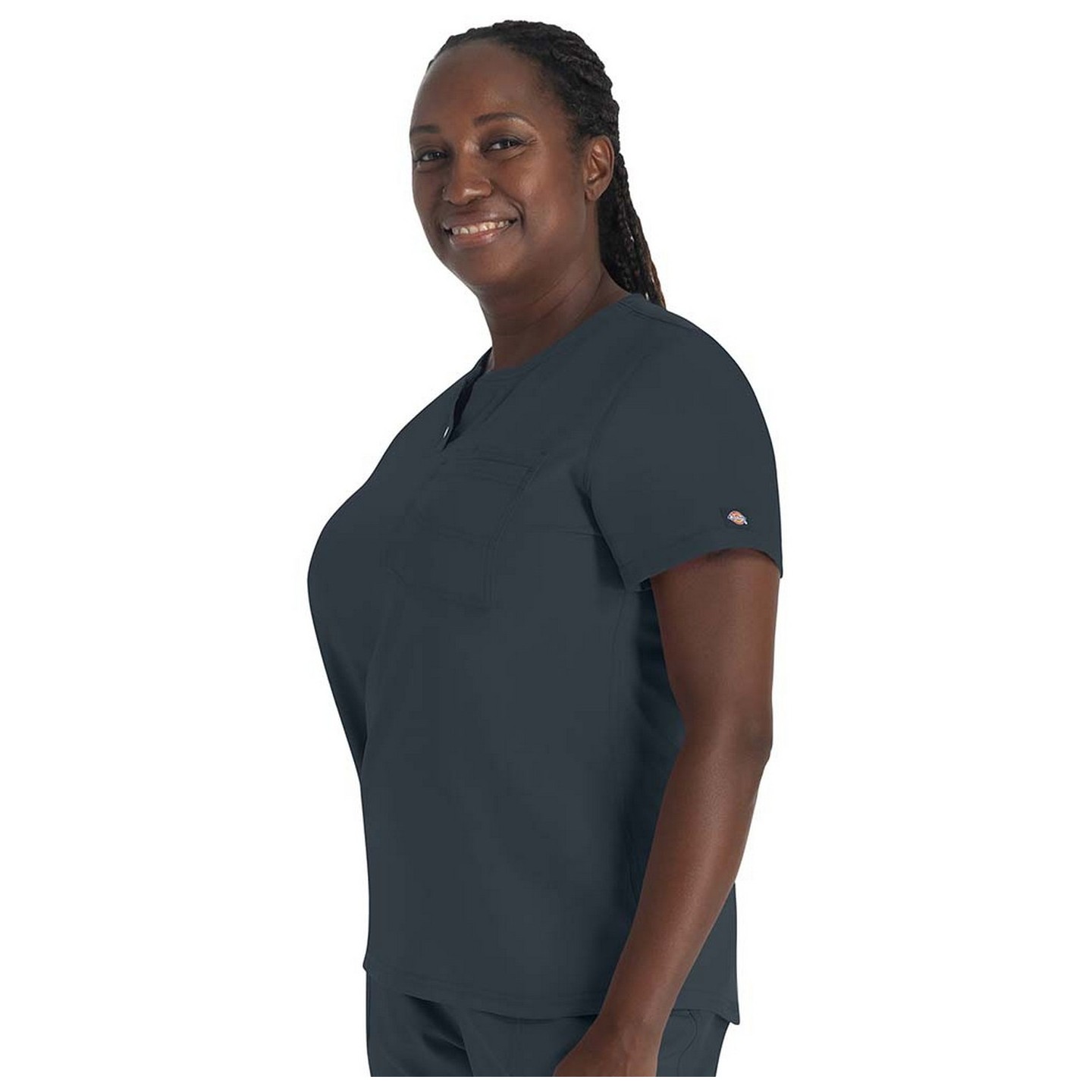 DK681 EDS NXT Haut Henley à Col Rond par Dickies