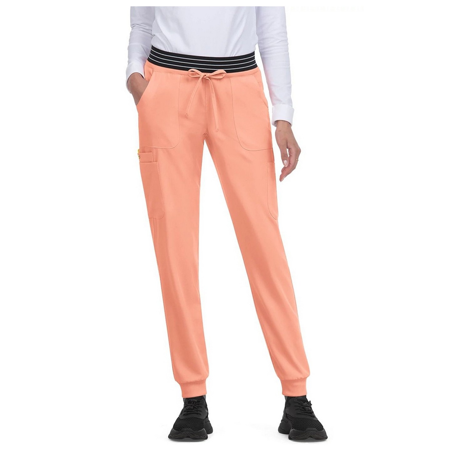 B705 Betsey Johnson Pantalon Jogger Hollyhock avec 8 Poches par Koi