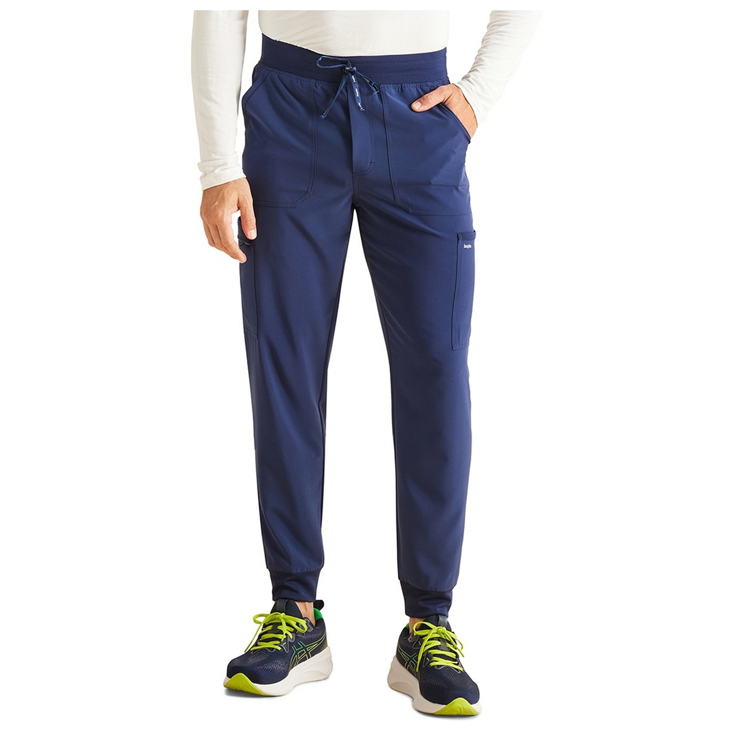 IP066A Inspira Flex Men's Mid Rise Tapered Leg Jogger Pant