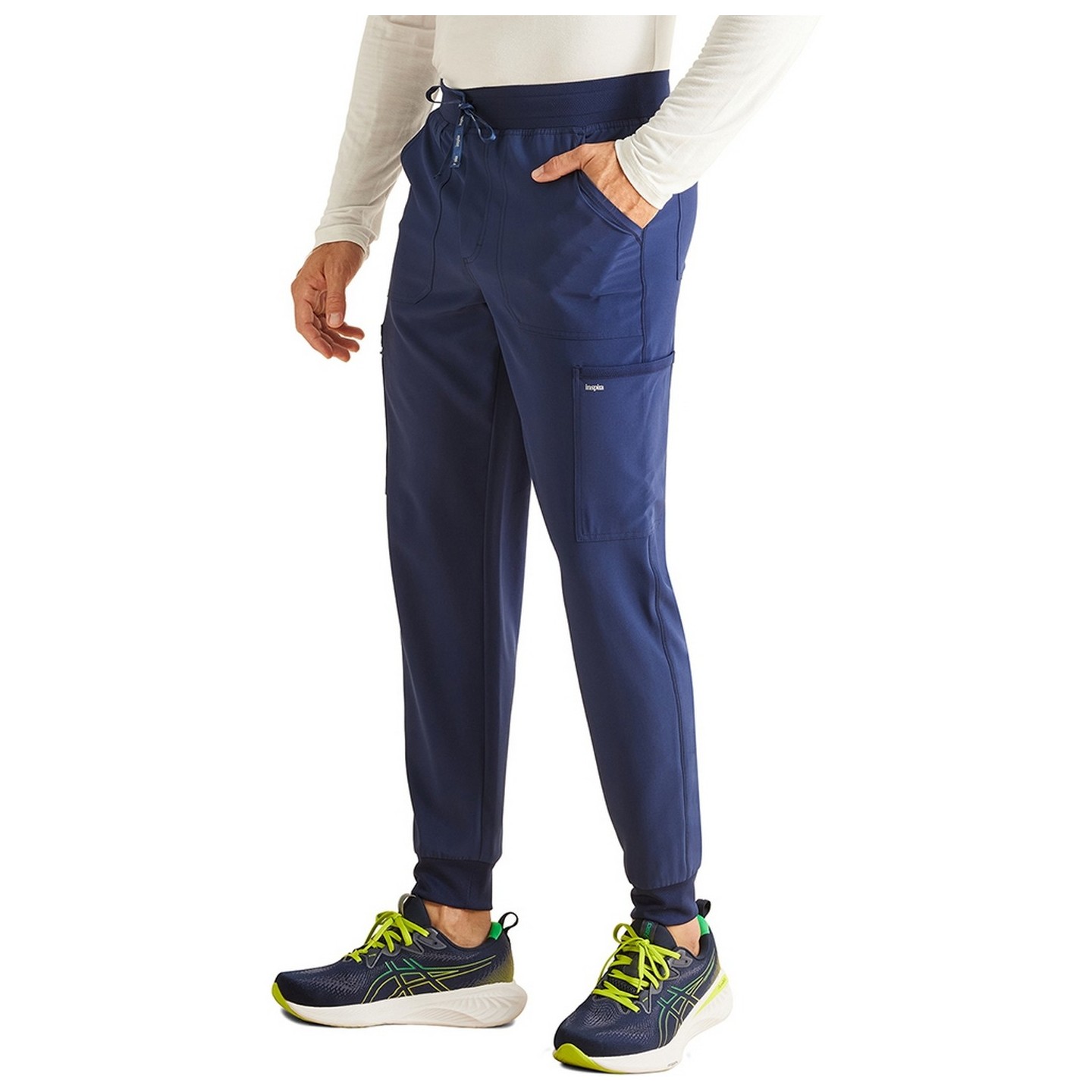 IP066A Inspira Flex Pantalon Jogger pour Hommes avec 7 Poches
