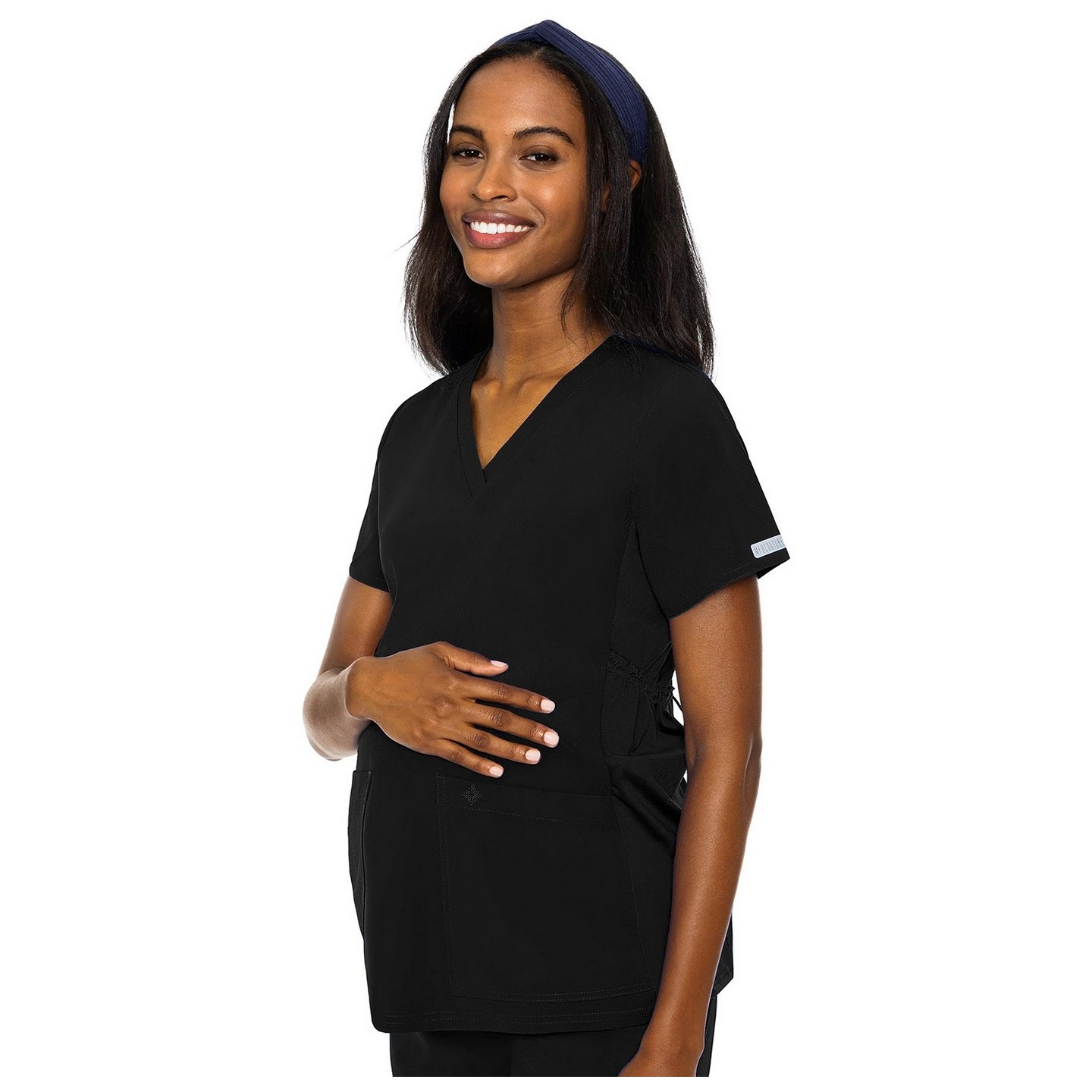 MC628 Med Couture Touch Adjustable Maternity V-Neck Top