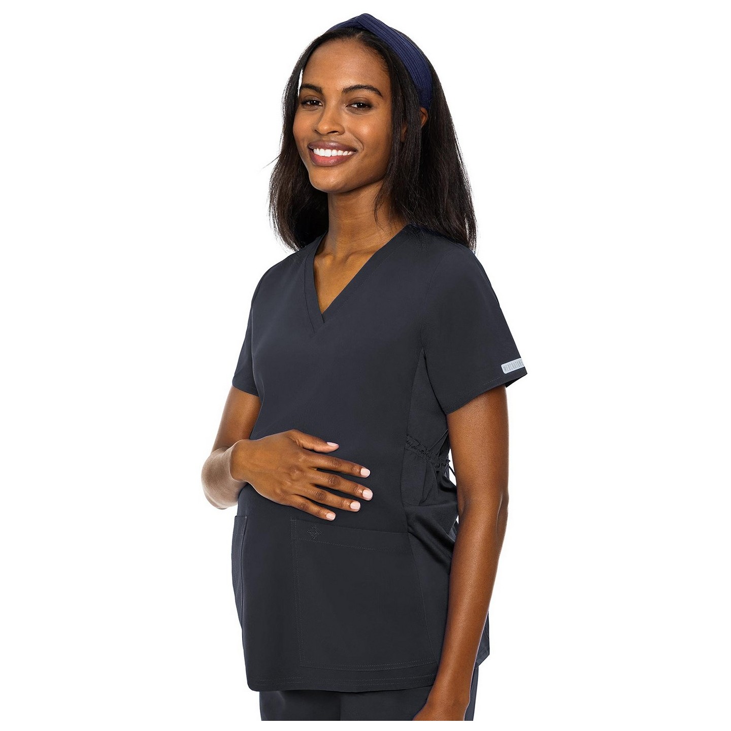 MC628 Med Couture Touch Adjustable Maternity V-Neck Top