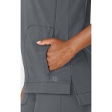 6359 RENEW Crew Neck Flex-n-Reach 2 Pocket Top by WINK