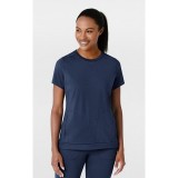 6359 RENEW Crew Neck Flex-n-Reach 2 Pocket Top by WINK