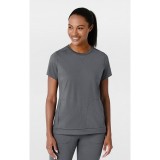 6359 RENEW Crew Neck Flex-n-Reach 2 Pocket Top by WINK