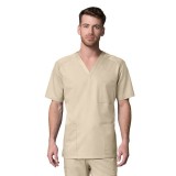 [EON] 5308 EON Active - Men's Mesh Panel 3-Pocket V-Neck Top