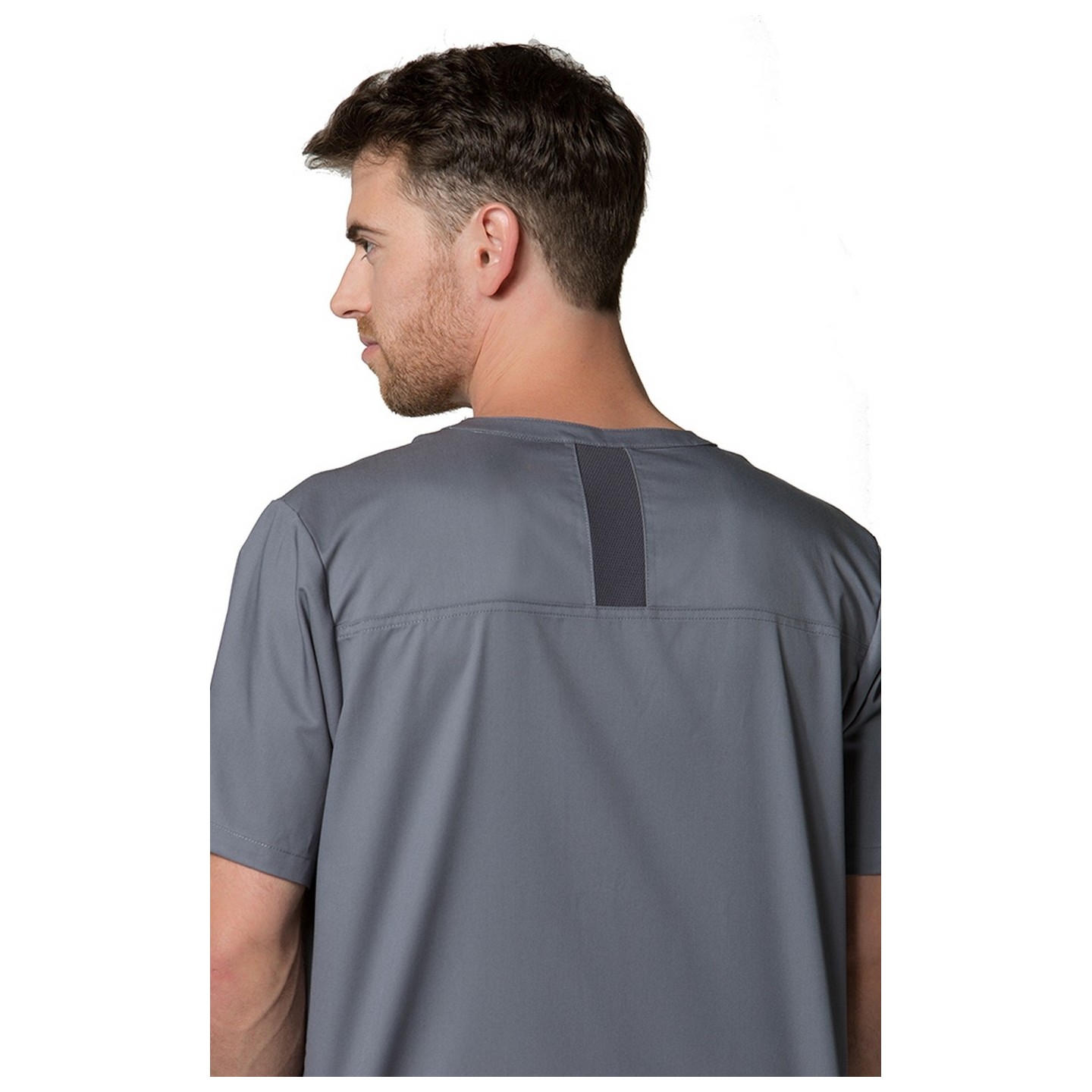 [EON] 5308 EON Active - Men's Mesh Panel 3-Pocket V-Neck Top