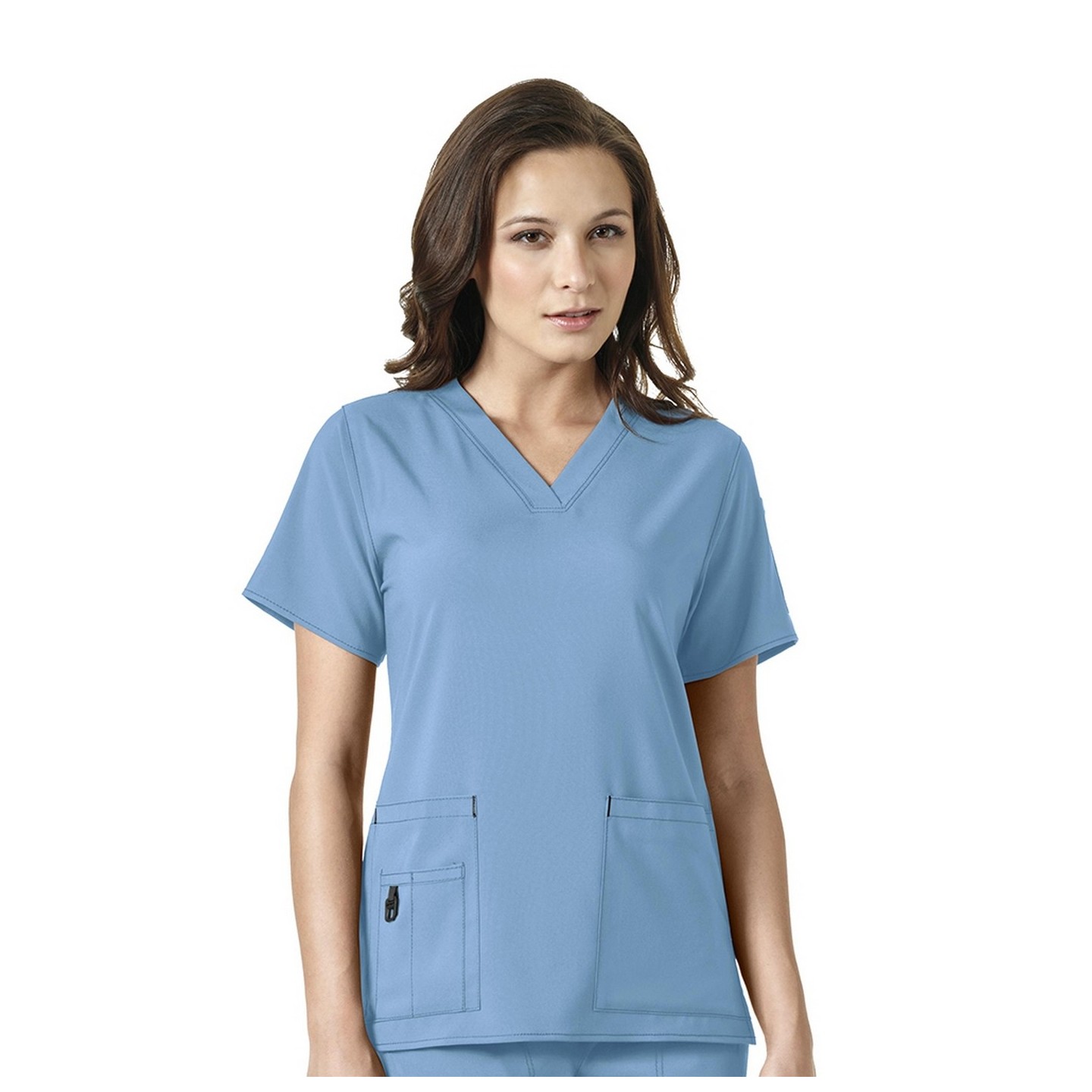 C12110 Carhartt Force Cross-Flex Women's V-Neck Tech Top