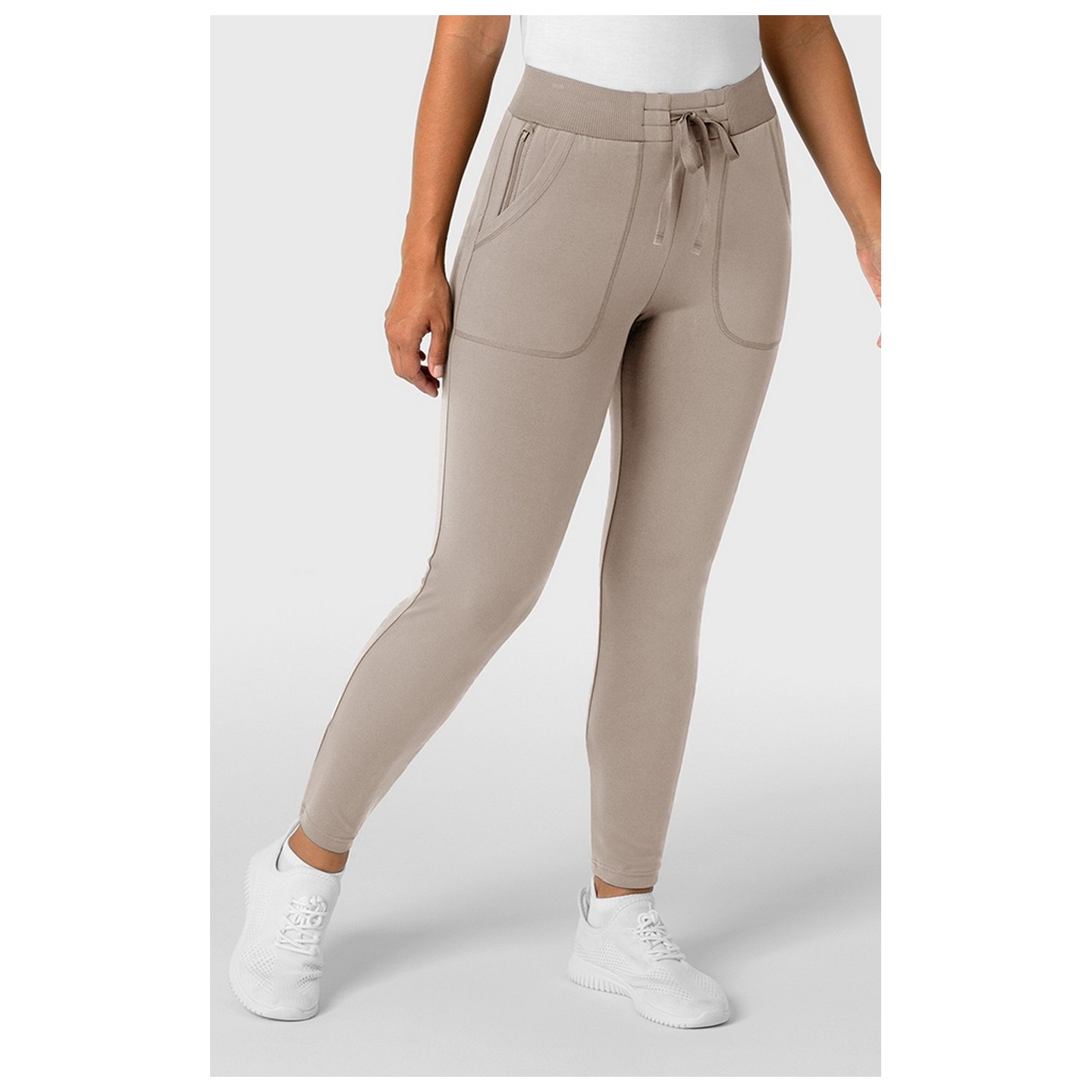 5259 RENEW Knit Women's Track Pant with Convertible Hem by WINK