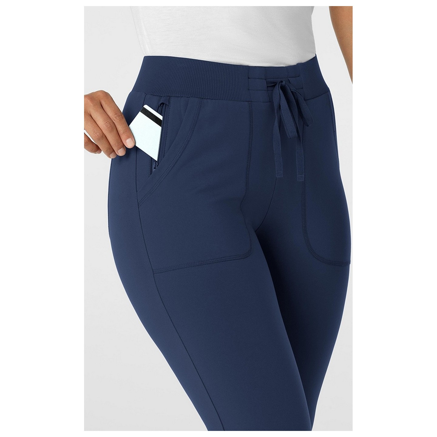 5259 RENEW Knit Women's Track Pant with Convertible Hem by WINK