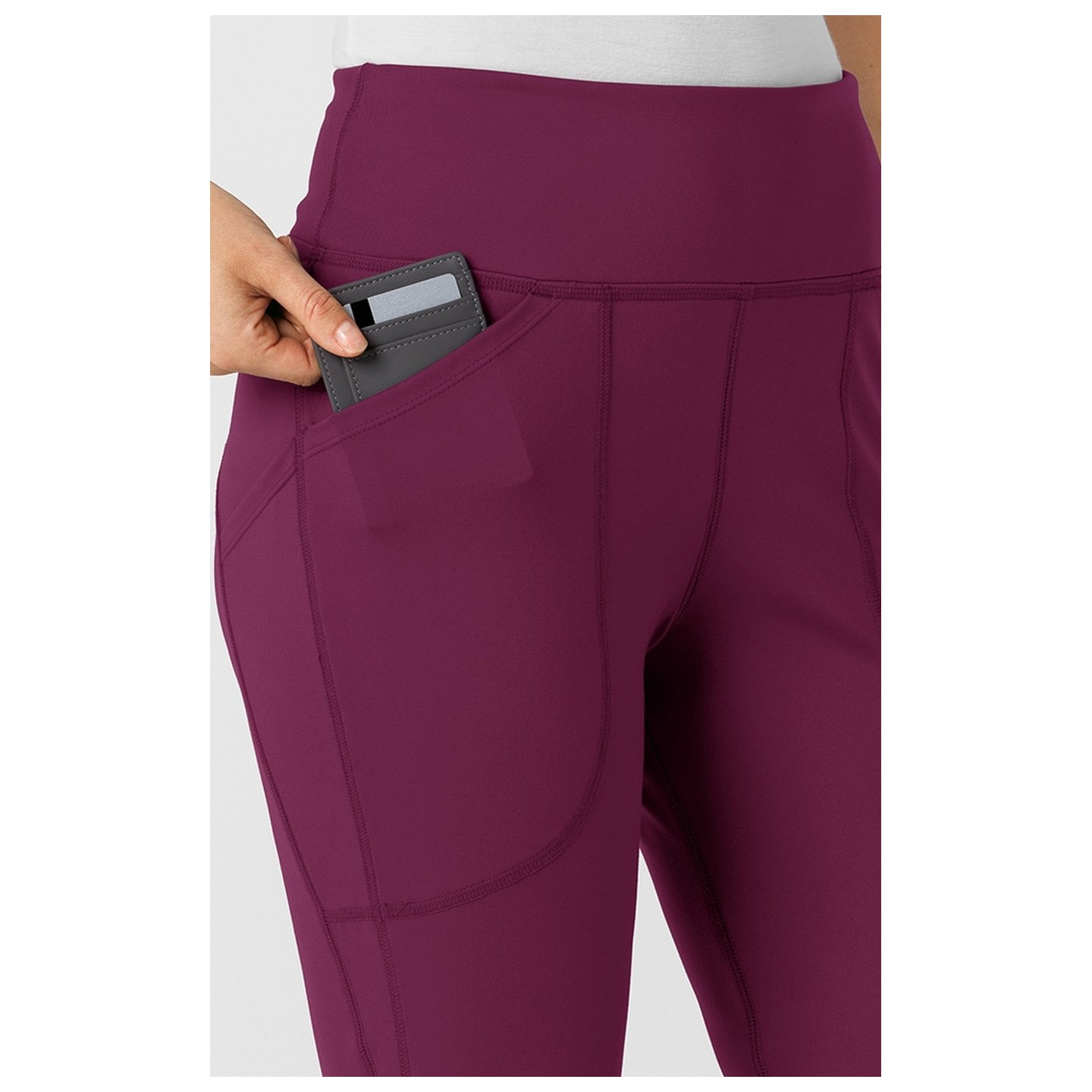 5459 RENEW Knit Flare Leg Yoga Pant with 5 Pockets by WINK