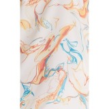 DK881 Haut Imrpimer à Coupe Contemporaine et Col en V par Dickies - Mineral Swirl