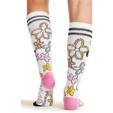 Tooniforms Print Support Graduated Compression Socks - So Cute Minnie