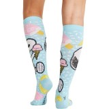 Tooniforms Print Support Chaussettes Compression Graduée - Ice Cream Dream