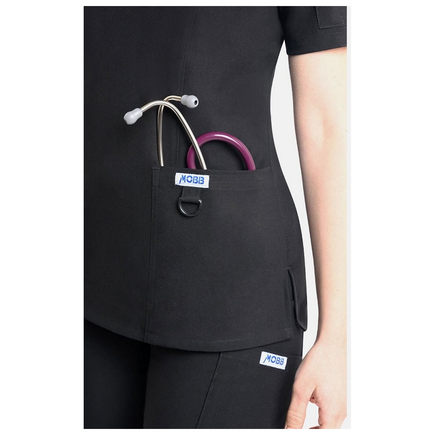 T9010 Haut Angie Mobb Mentality à Col en V avec Panneaux Extensibles