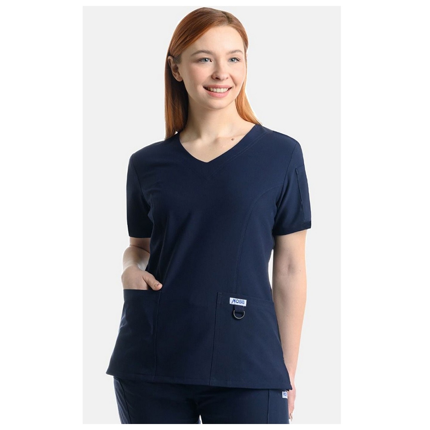 T9010 The Angie Mobb Mentality Slim Fit V-Neck Top