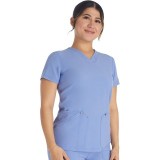 DK678 EDS NXT Double Pocket V-Neck Top by Dickies