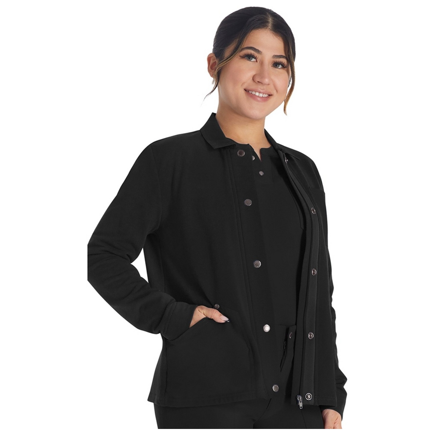 DK319 EDS NXT Fleece Warm Up Jacket with Hidden Zipper