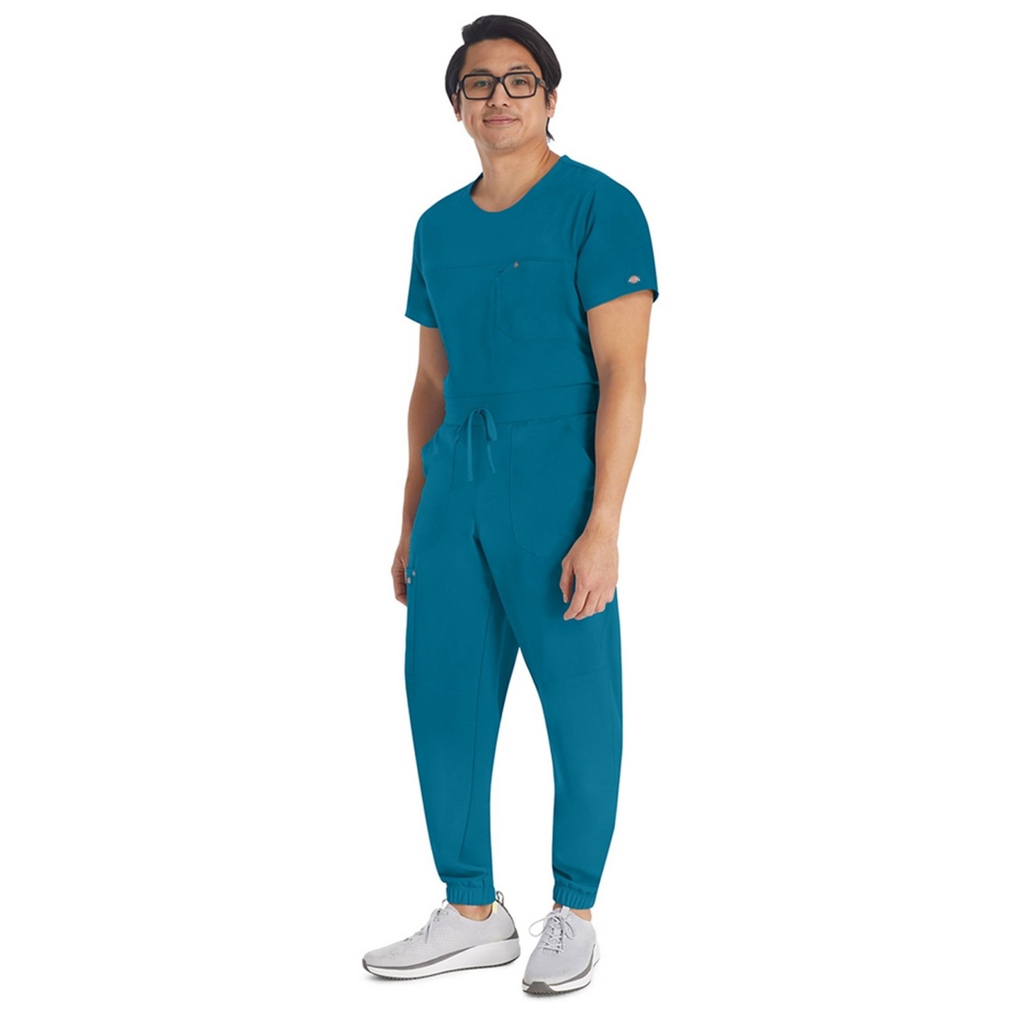 DK676 EDS NXT Haut d'Hommes à Col Rond avec 1 Poche au Poitrine par Dickies