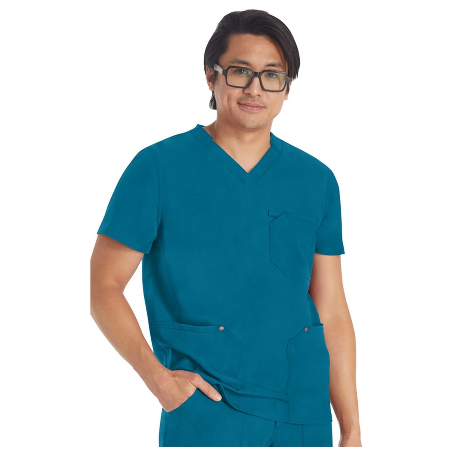 DK677 EDS NXT Men's 3 Pocket V-Neck Top by Dickies