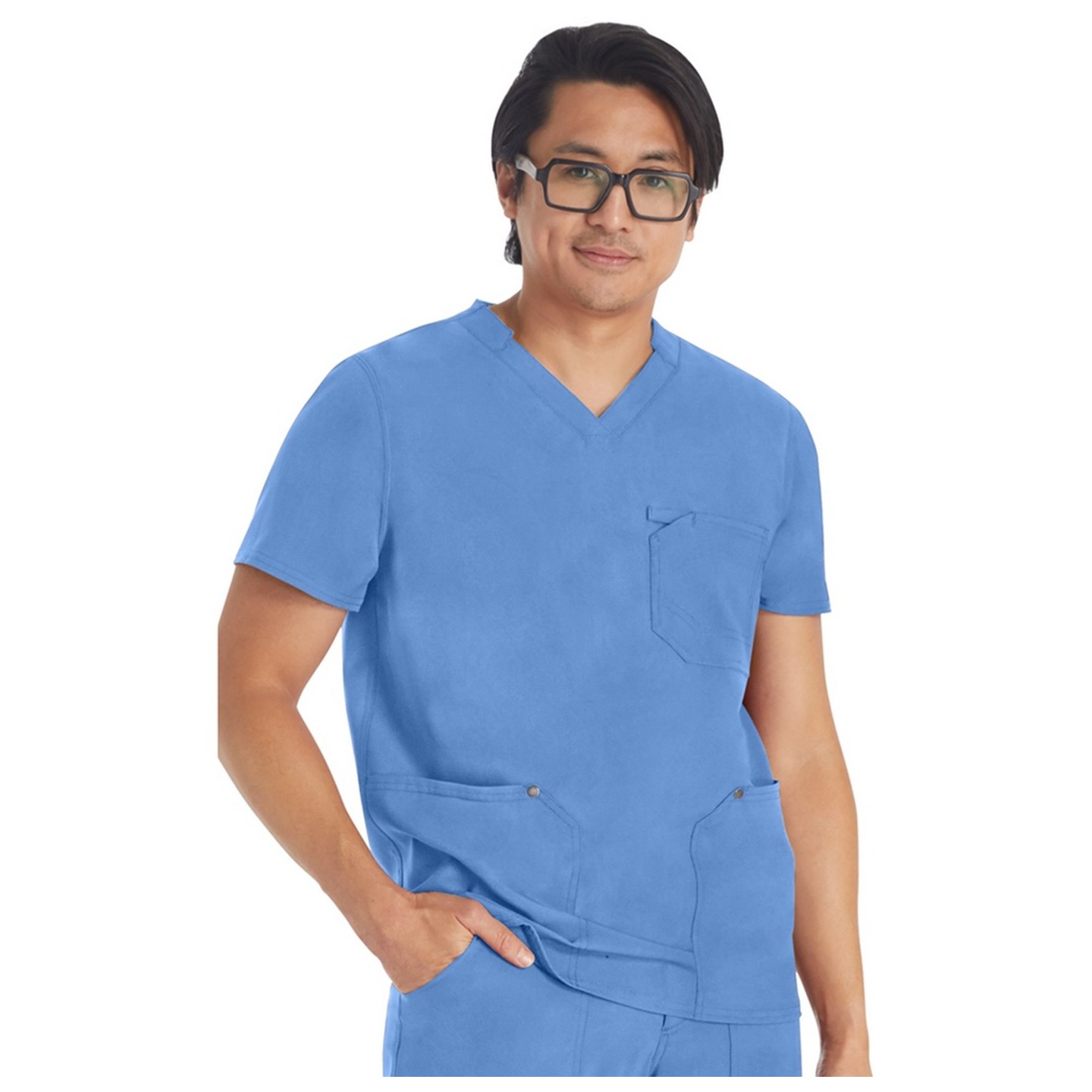 DK677 EDS NXT Men's 3 Pocket V-Neck Top by Dickies