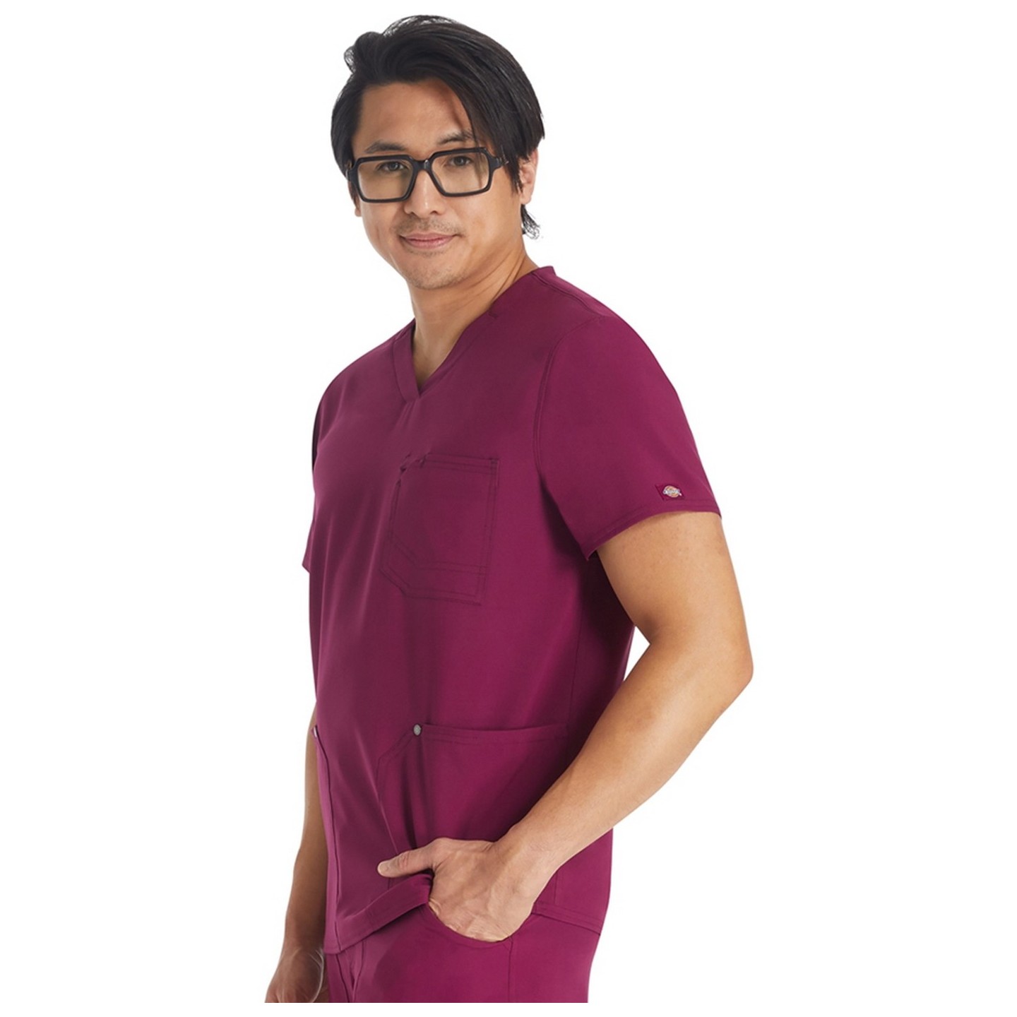 DK677 EDS NXT Men's 3 Pocket V-Neck Top by Dickies