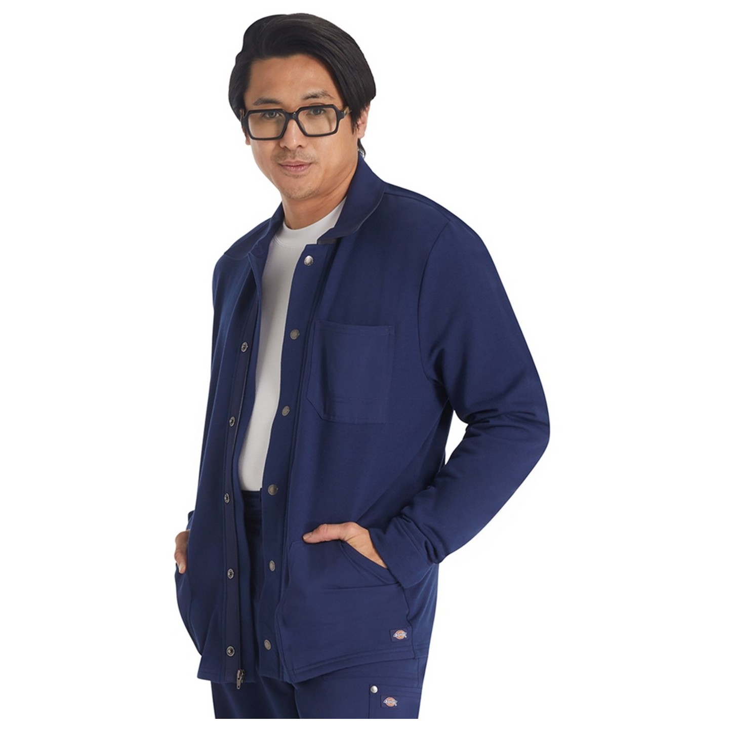 DK318 EDS NXT Veste en Polaire pour Hommes avec Fermeture à Glissière Cachée