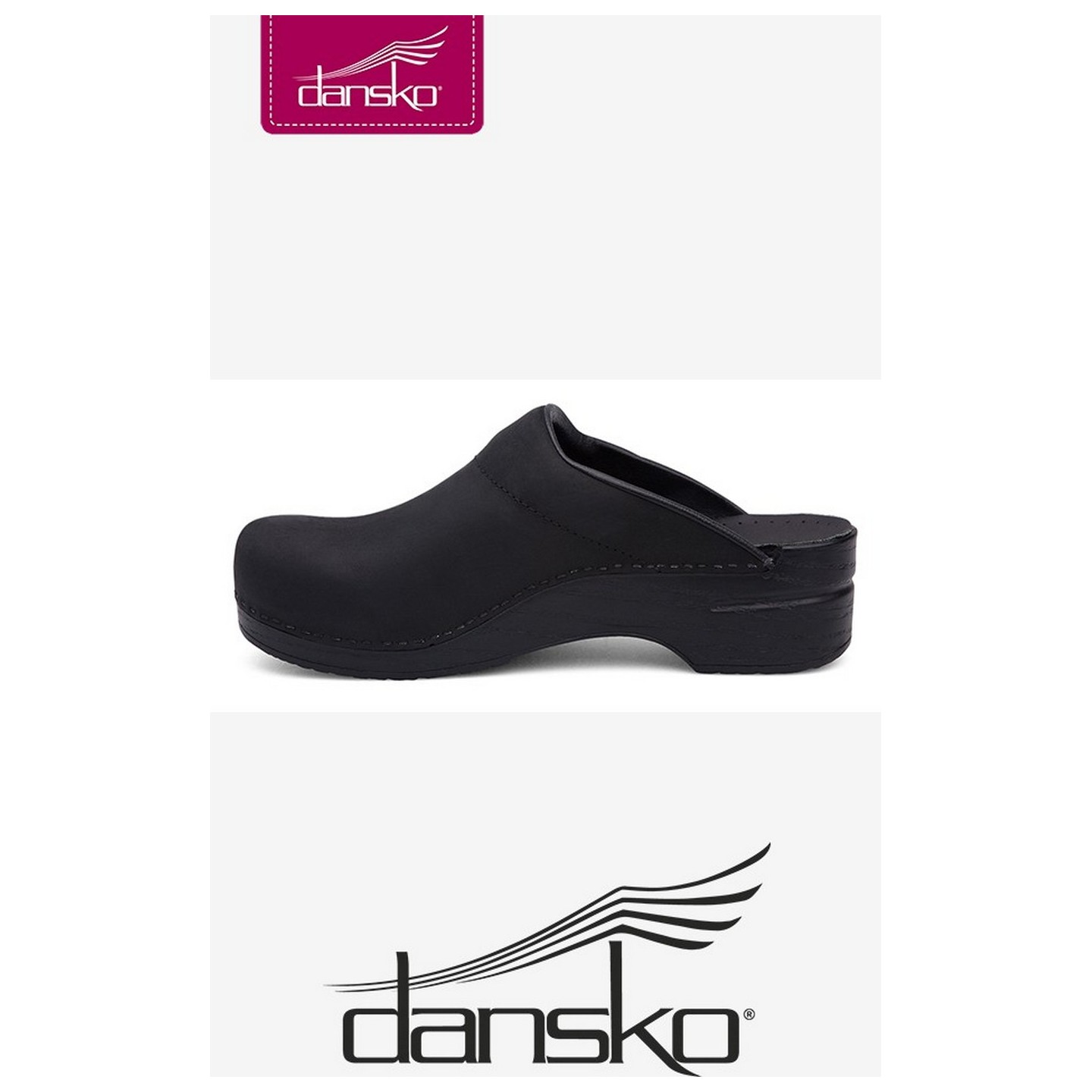 Dansko Clogs Hommes - Karl Black Oiled Leather 