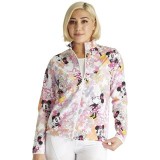 TF320 Tooniforms Packable Print Jacket by Cherokee - Love Flowers