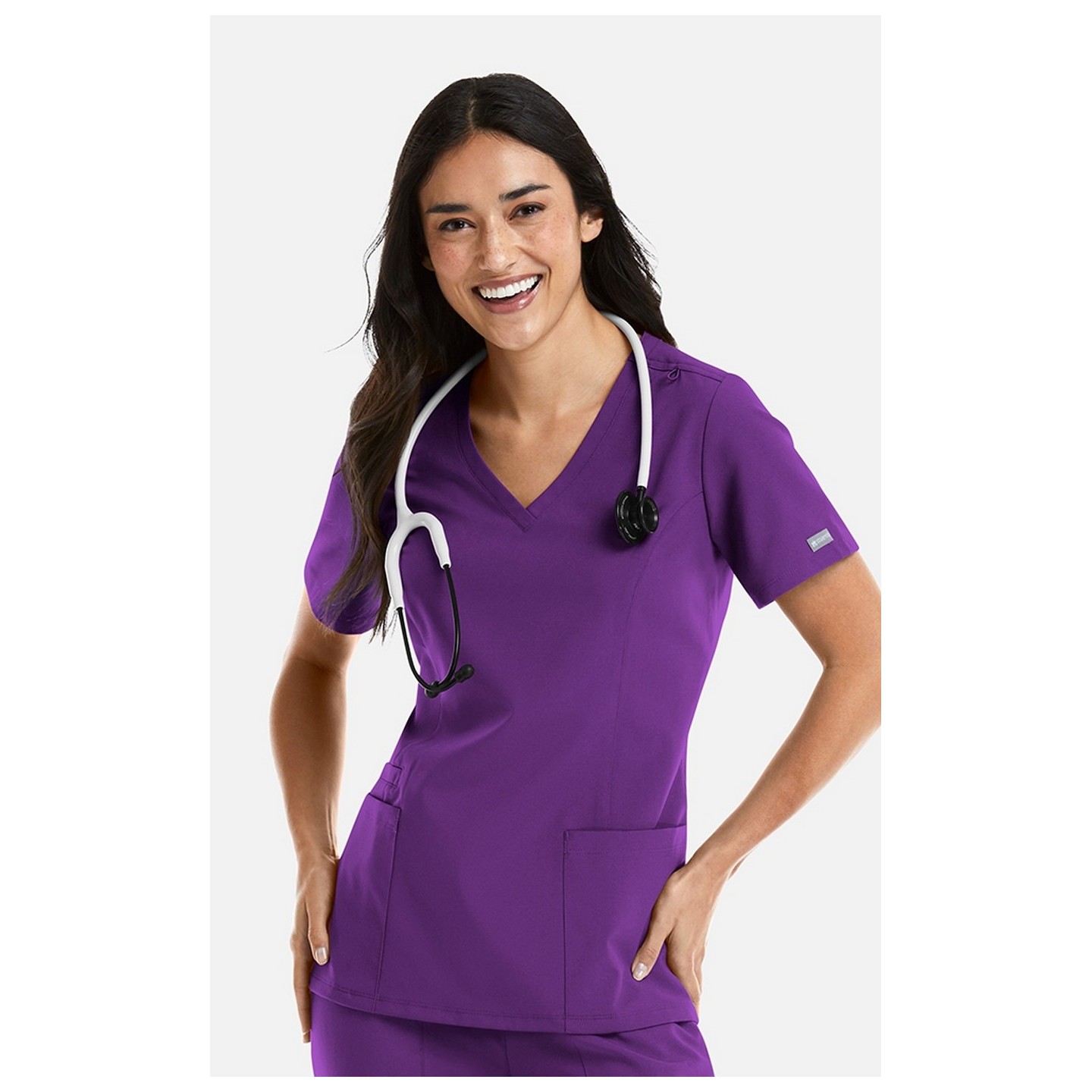 5001 Maevn Momentum Women's Double V-Neck Top