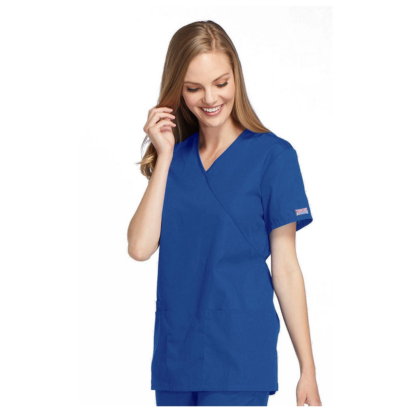 4801 Workwear Originals Haut Tunique Cache-Coeur avec Cordon d'Ajustement par Cherokee