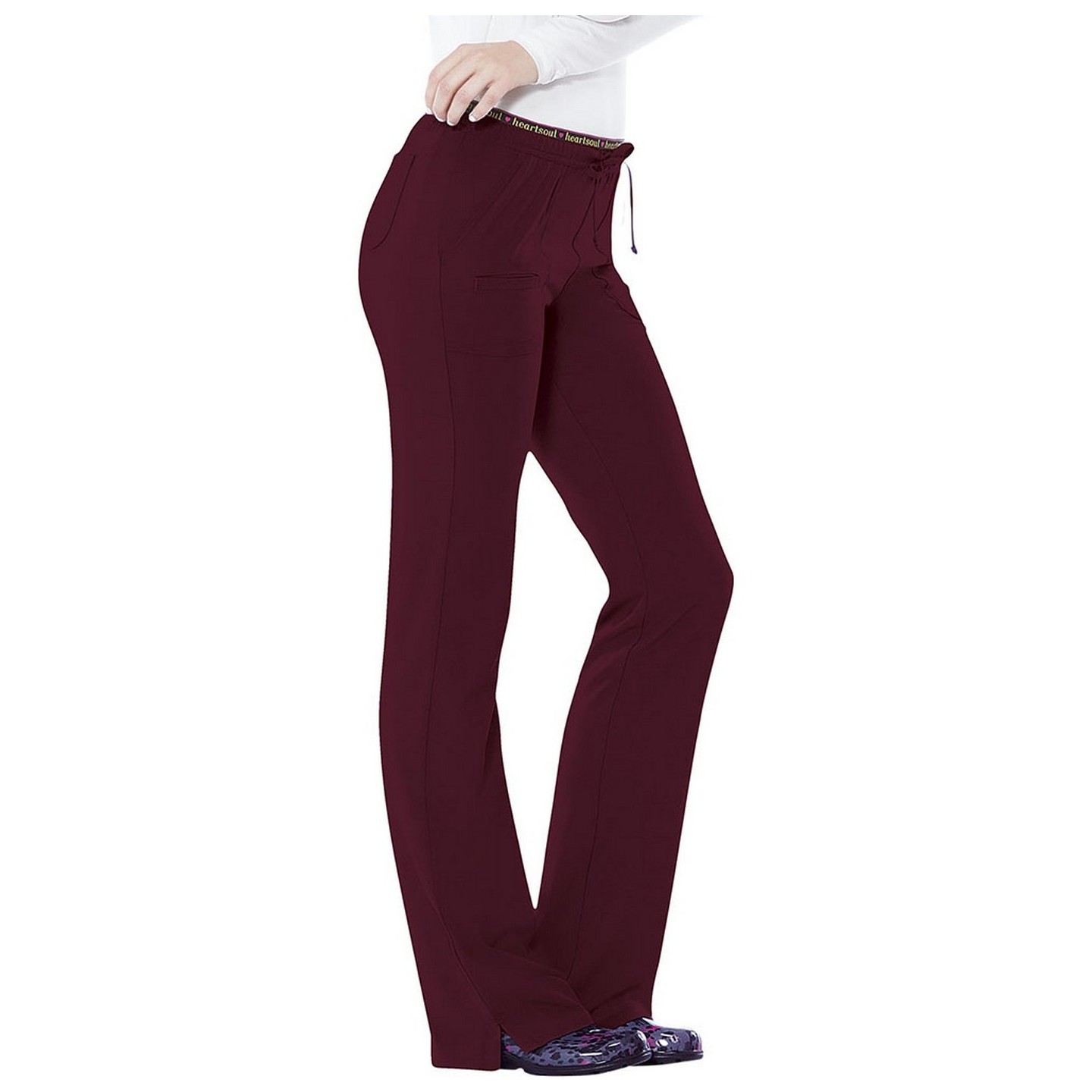 20110 Break on Through Pantalon a Jambe Évasée avec 4 Poches par HeartSoul