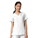 1716 RED PANDA - V-Neck Two Pocket Top