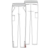 IN120A GNR8 Tapered Leg 5 Pocket Cargo Pant by Infinity