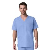 5206 - Red Panda - Men’s 3-Pocket V-Neck Top