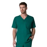 5206 - Red Panda - Haut à encolure en V à 3 pochettes pour homme