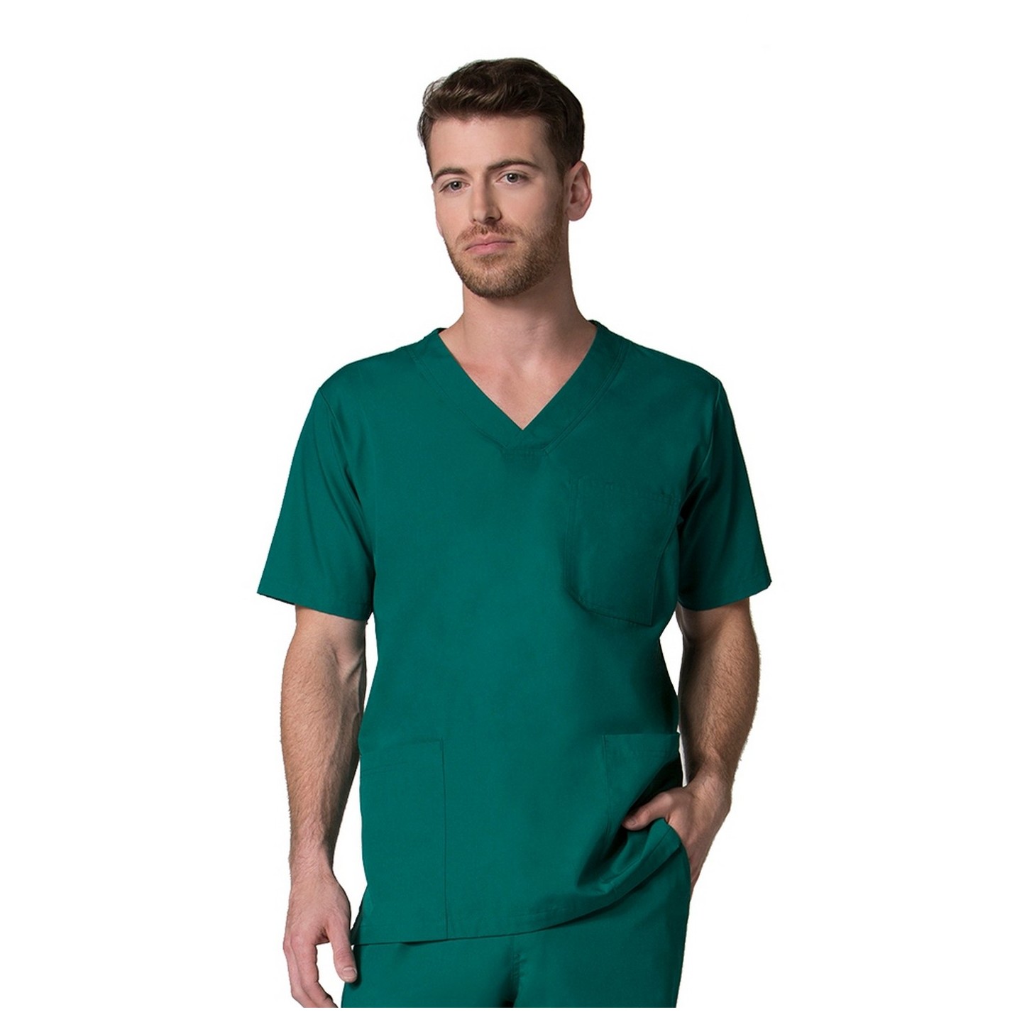 5206 - Red Panda - Men’s 3-Pocket V-Neck Top