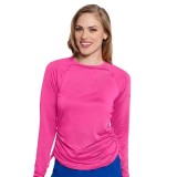 MC700 Amp Haut Underscrub Froncé Longueur Réglable à manches Longues par Med Couture