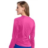 MC700 Amp Haut Underscrub Froncé Longueur Réglable à manches Longues par Med Couture