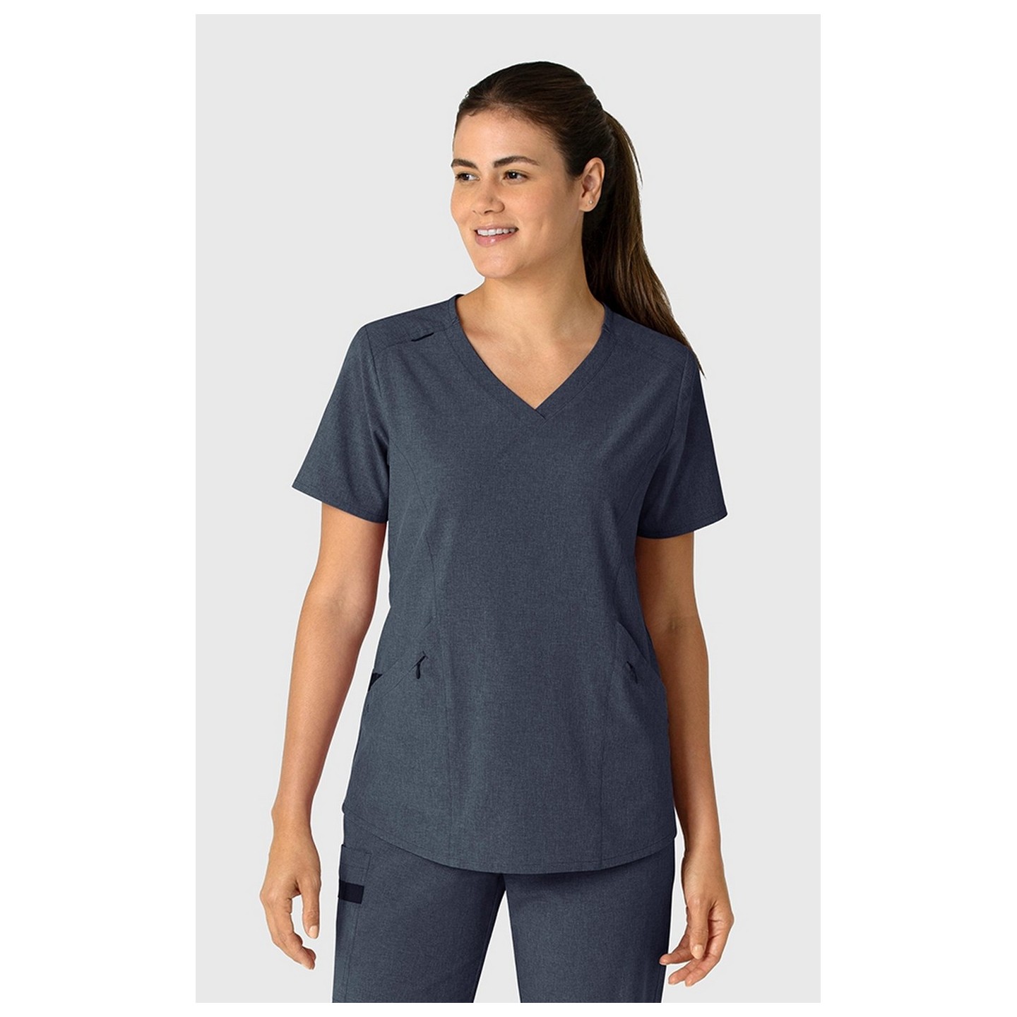 6134 WonderWink Renew Women's V-Neck Top