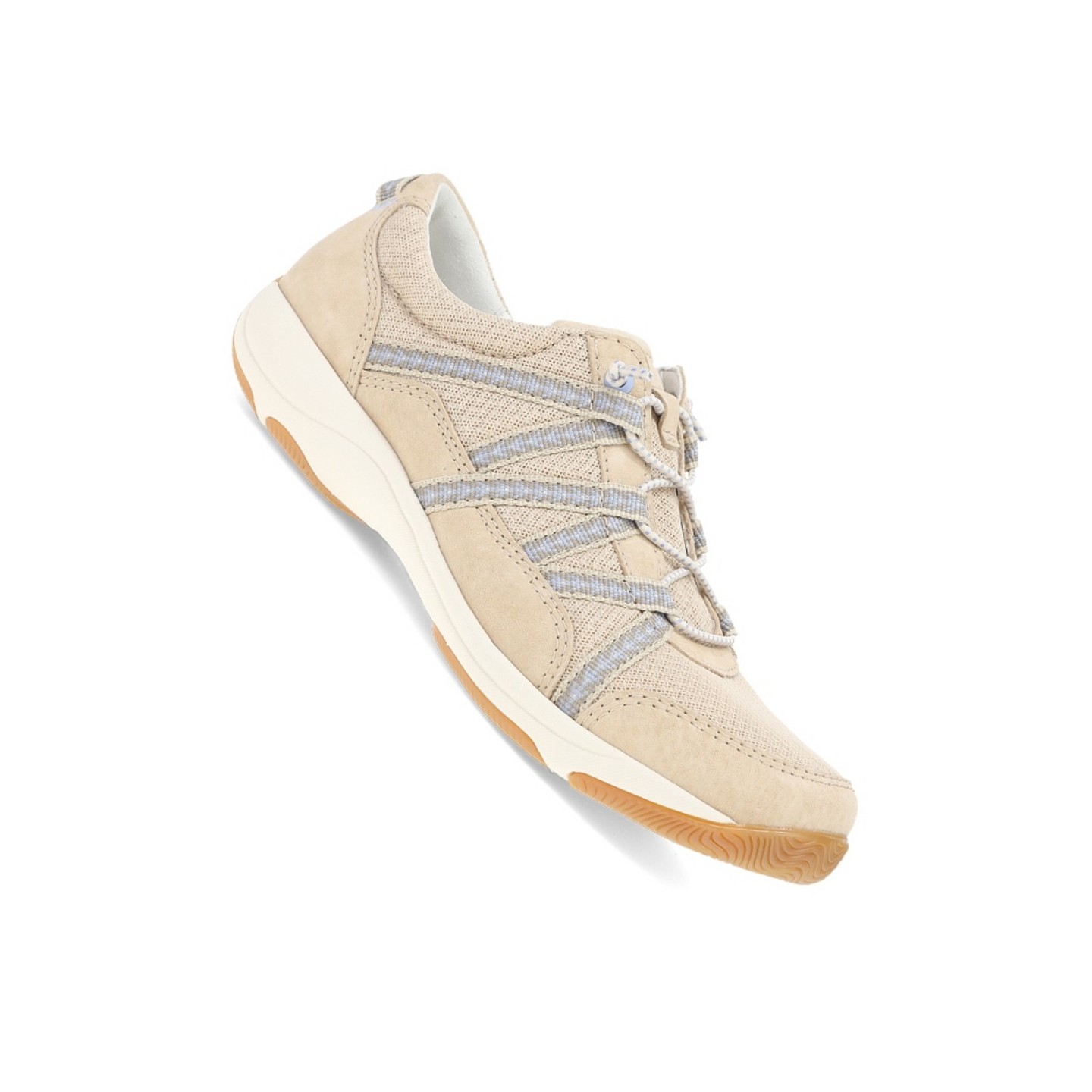 Harlyn Sand Suede Lightweight Sneaker for Women by Dansko