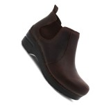 Frankie Antique Brown Oiled Leather Boot by Dansko