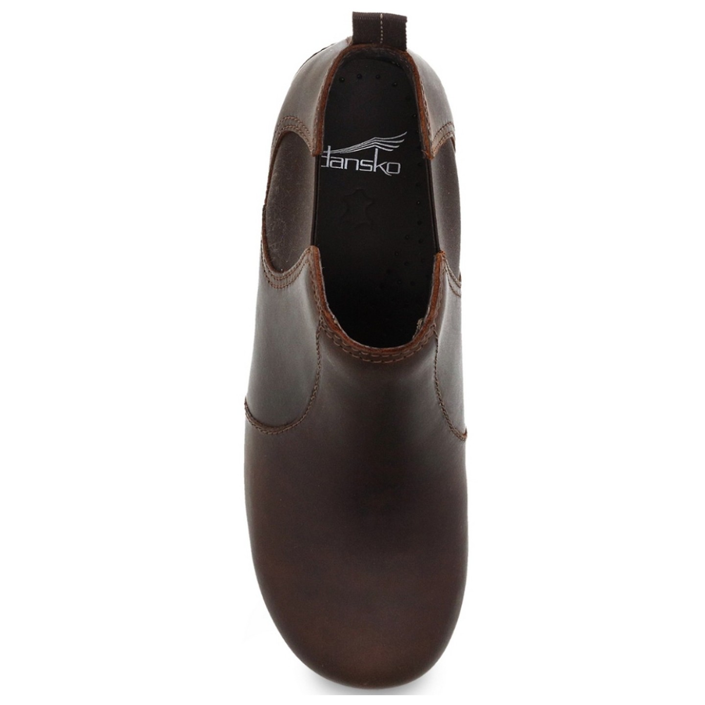 Botte Frankie Antique Brown Oiled Leather pour Femmes par Dansko