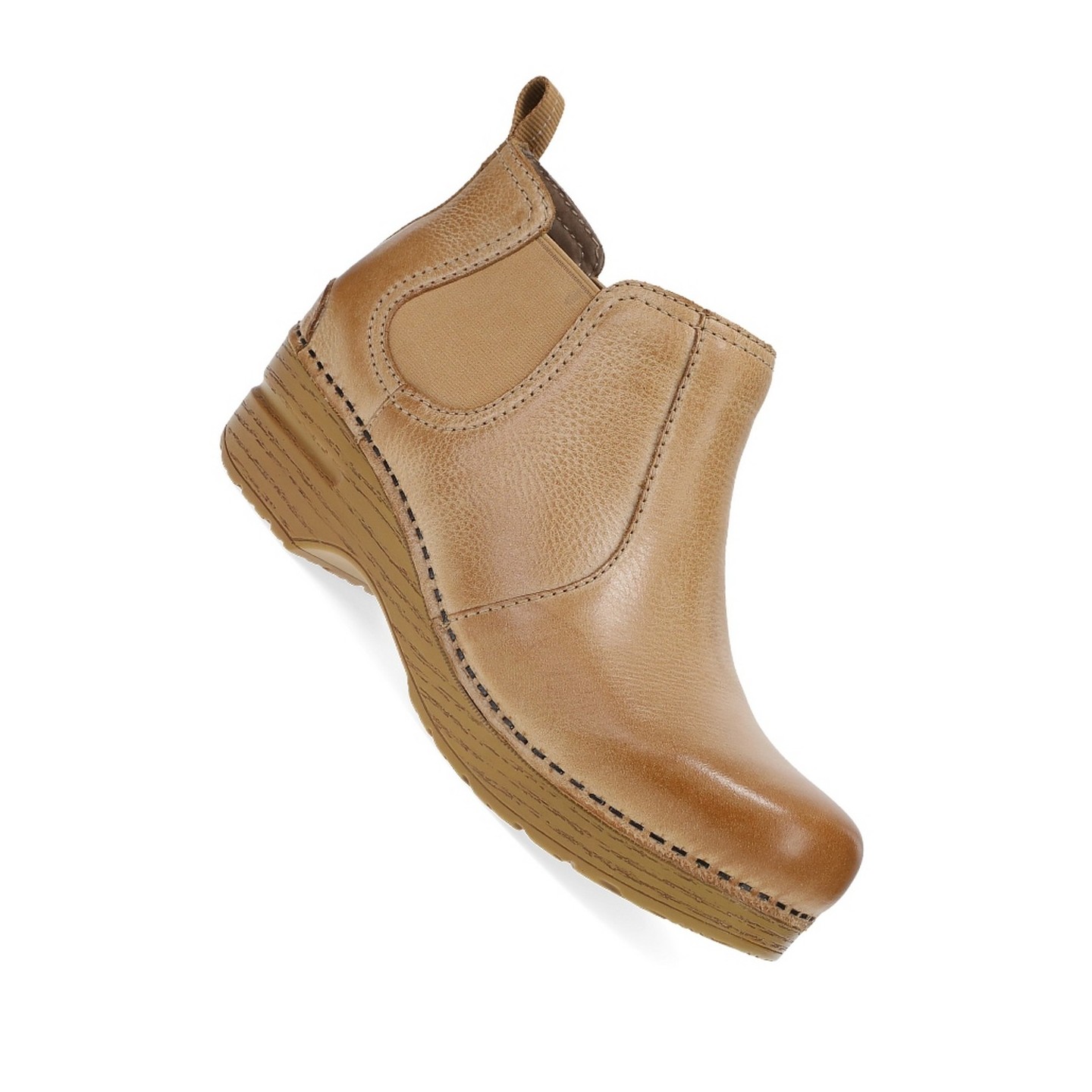 Frankie Honey Distressed Leather Boot for Women by Dansko