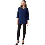 8803 SMART Lab Coat by Maevn Soft Stretch 3/4” Sleeve Lab Jacket