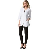 8803 Manteau de laboratoire SMART par Maevn – Étirement doux – Manteau à manches 3/4po