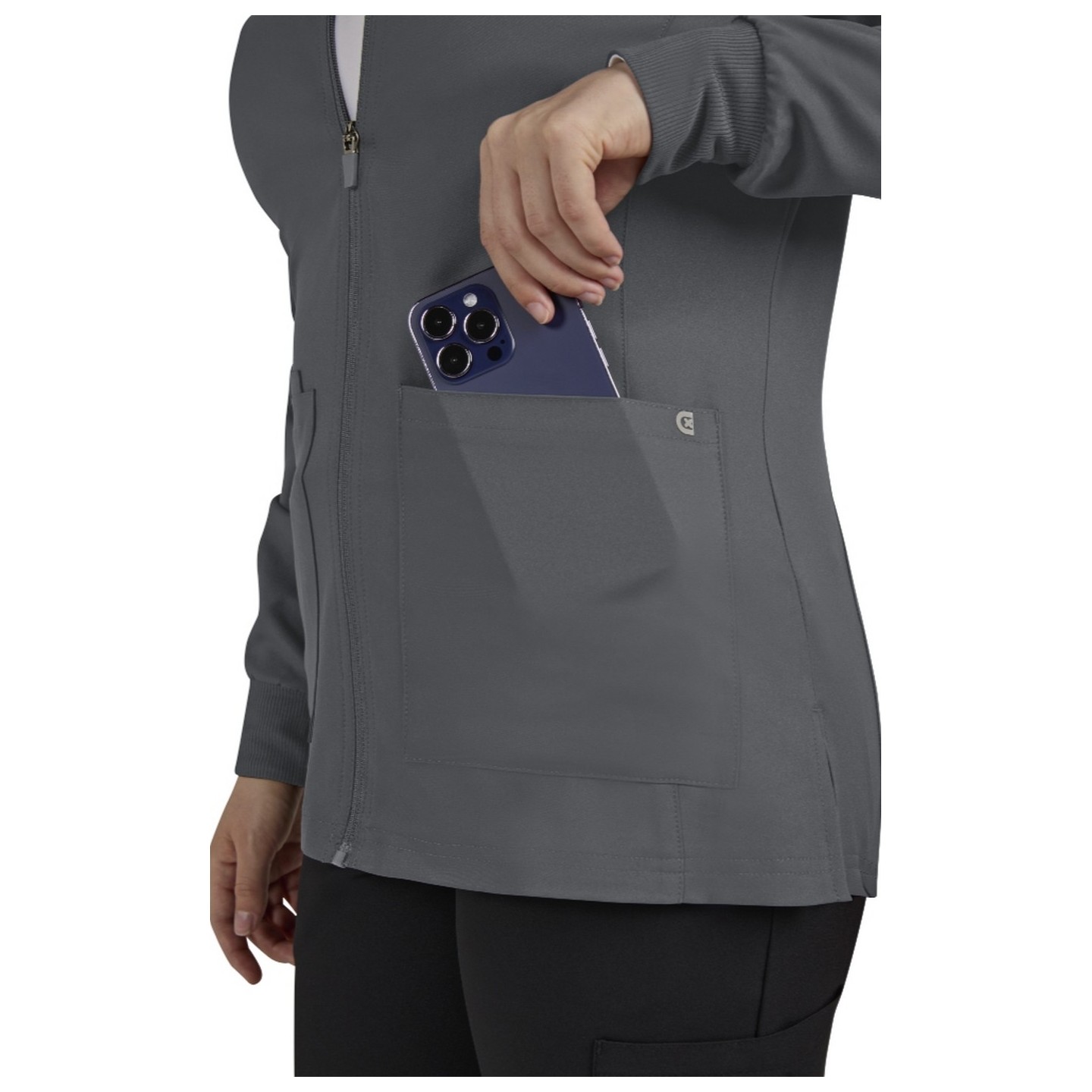 C400 Cureology Geneses Women's Zip Front Warm Up Jacket by koi